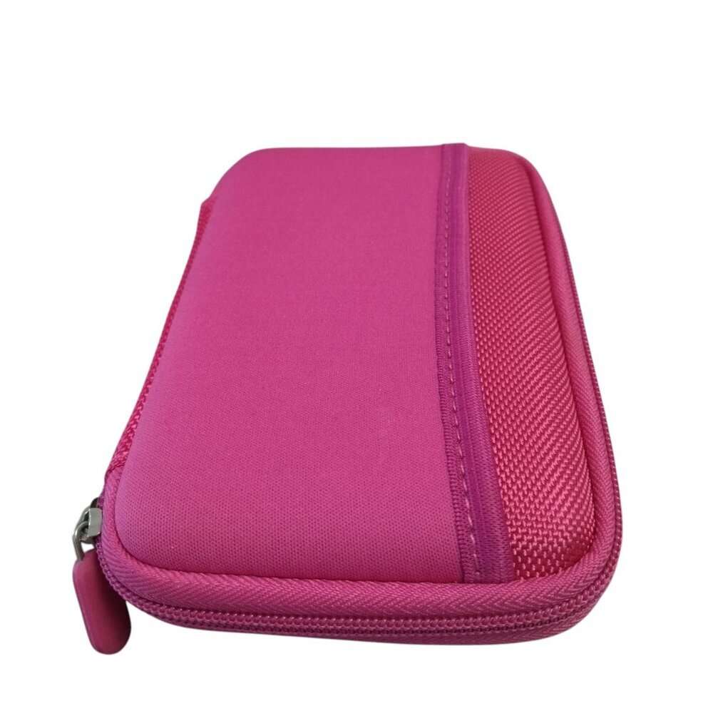 Pink Hardshell Zip Around Case Ipad/Tablet/Electronics - Picture 3 of 5